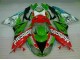 Green White Red Black Blue Motocard 2009-2012 Kawasaki ZX6R Motorcycle Fairings