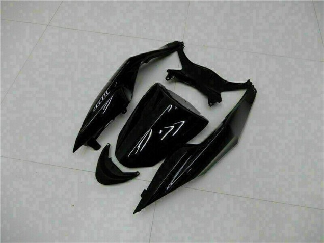Glossy Black Green 2009-2012 Kawasaki ZX6R Motorcycle Fairings