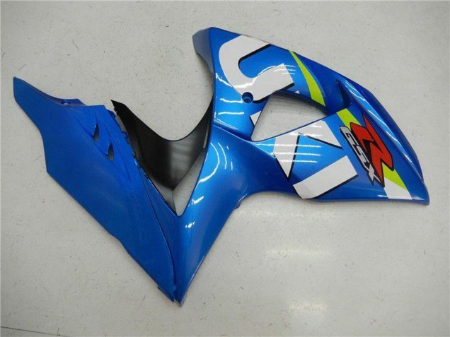 Blue Green White 2009-2016 Suzuki GSXR 1000 Motorcycle Fairing Kits
