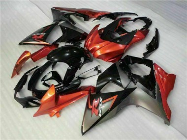 Orange Glossy Black 2009-2016 Suzuki GSXR 1000 Motorcycle Fairings