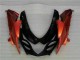 Orange Glossy Black 2009-2016 Suzuki GSXR 1000 Motorcycle Fairings