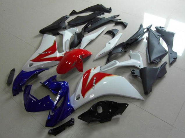 White Red Blue 2011-2015 Honda CBR250RR Motorcycle Fairing