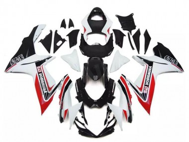 White Red Black Alstare 2011-2024 Suzuki GSXR 600/750 Motorcycle Fairings