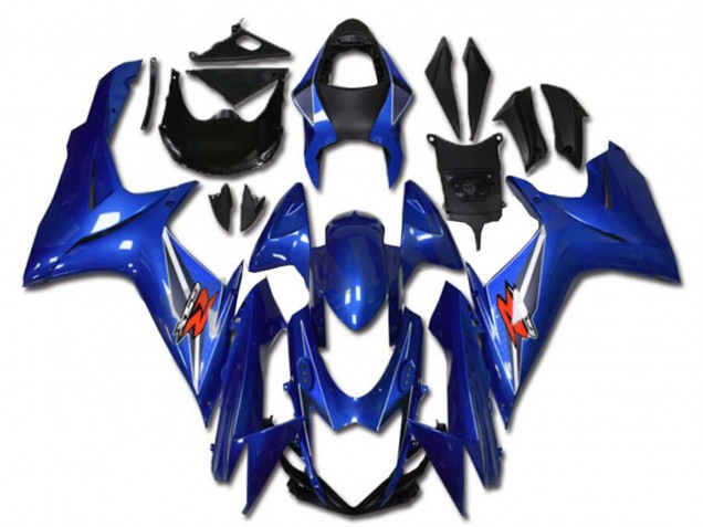 Blue 2011-2024 Suzuki GSXR 600/750 Motorcycle Fairings