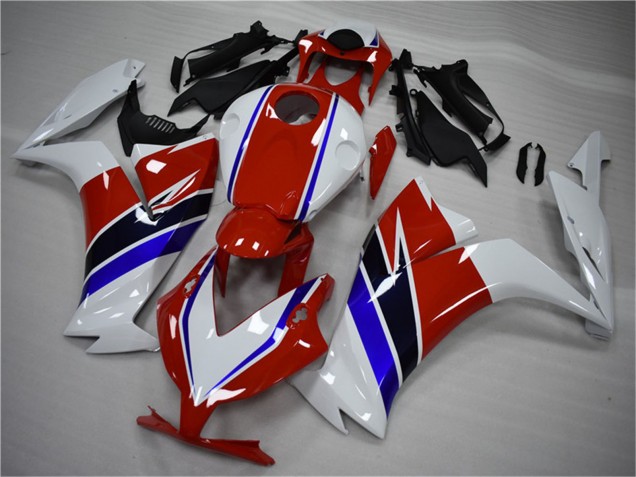 White Red Blue 2012-2016 Honda CBR1000RR Bike Fairings