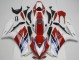 White Red Blue 2012-2016 Honda CBR1000RR Bike Fairings