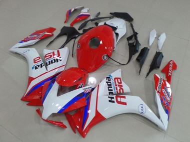 White Red Blue Honda Asia 2012-2016 Honda CBR1000RR Motorcycle Fairings