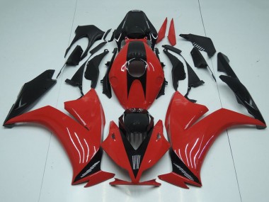 Red Black with No Decals 2012-2016 Honda CBR1000RR Motorcycle Fairings