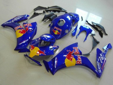 Blue Yellow Red Bull 2012-2016 Honda CBR1000RR Motorcycle Fairings