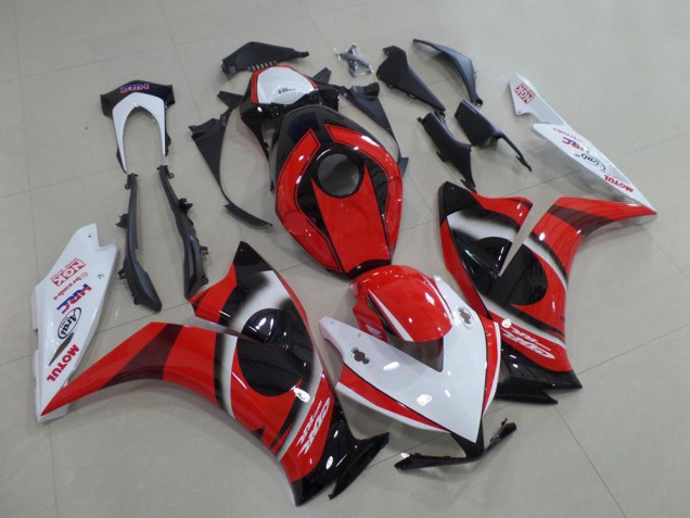 White Red Glossy Black 2012-2016 Honda CBR1000RR Motorcycle Fairing