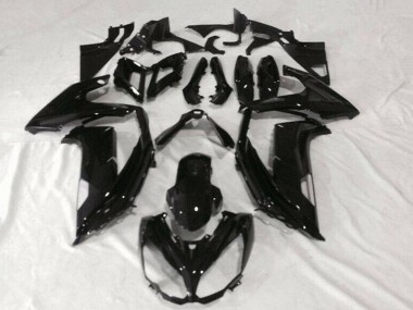 Glossy Black 2012-2016 Kawasaki EX650 Motorcycle Fairings