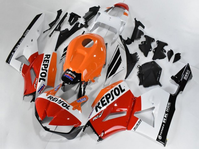 Orange White Red Glossy Black Repsol 2013-2023 Honda CBR600RR Bike Fairings