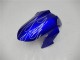 Blue Black White Flame 2013-2024 Kawasaki Ninja 300 EX300R Motorcycle Fairings