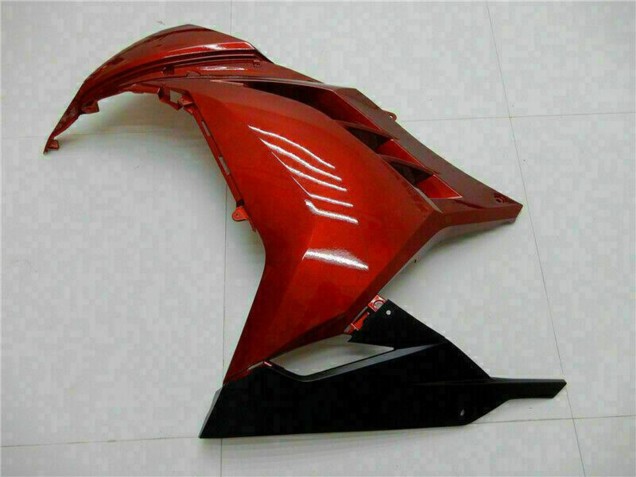Red Black 2013-2024 Kawasaki Ninja 300 EX300R Motorcycle Fairings