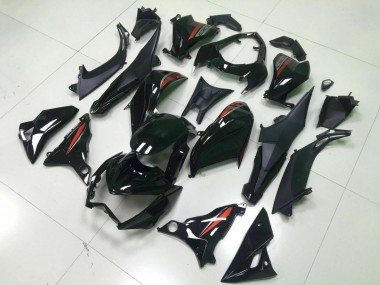 Glossy Black Red Silver 2013-2018 Kawasaki Z800 Motorcycle Fairings