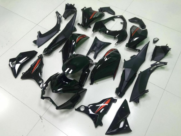Glossy Black Red Silver 2013-2018 Kawasaki Z800 Motorcycle Fairings