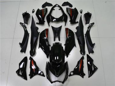 Glossy Black Red Silver 2013-2018 Kawasaki Z800 Motorcycle Fairings
