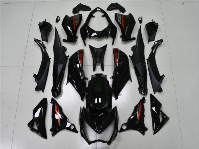 Glossy Black Red Silver 2013-2018 Kawasaki Z800 Motorcycle Fairings