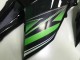 Green Glossy Black 2013-2018 Kawasaki Z800 Motorcycle Fairing