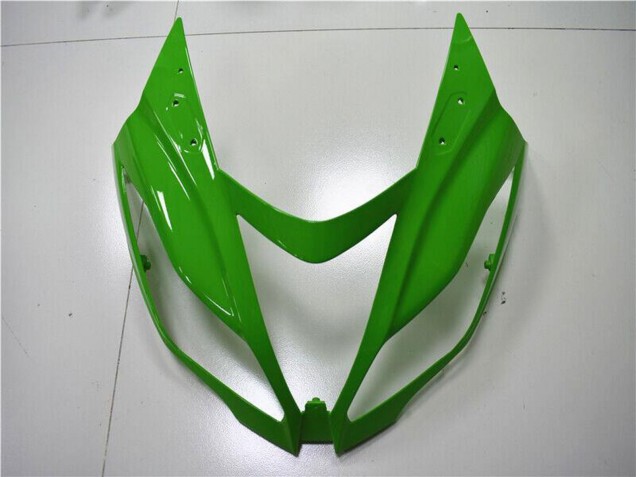 Green White Glossy Black 2013-2018 Kawasaki ZX6R Motorcycle Fairings