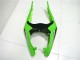 Green White Glossy Black 2013-2018 Kawasaki ZX6R Motorcycle Fairings
