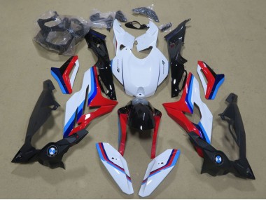 White Blue Red Black 2017-2018 BMW S1000R Motorcycle Fairings