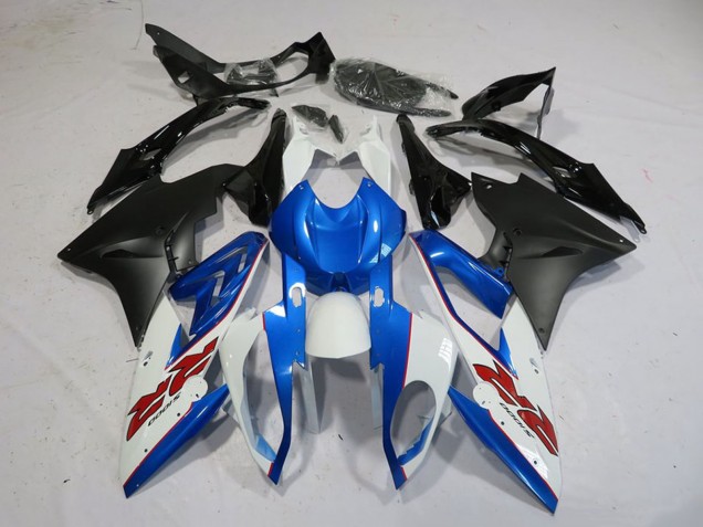 White Blue Matte Black 2015-2016 BMW S1000RR Motorcycle Fairing