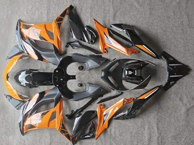 Orange Black 2017-2019 Kawasaki EX650 Motorcycle Fairings