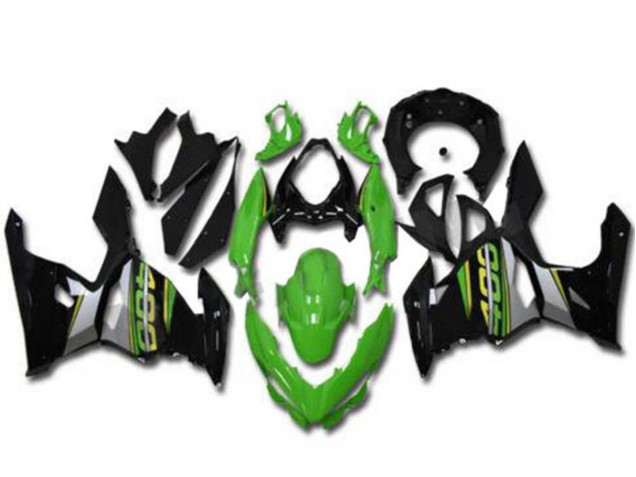 Green Black Grey 2018-2024 Kawasaki EX400 Motorcycle Fairings