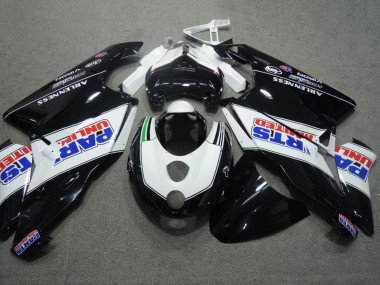 White Glossy Black Parts Unlimited 2003-2004 Ducati 749 999 Motorcycle Fairings