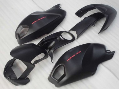 Matte Black 2008-2012 Ducati Monster 696 Motorcycle Fairing