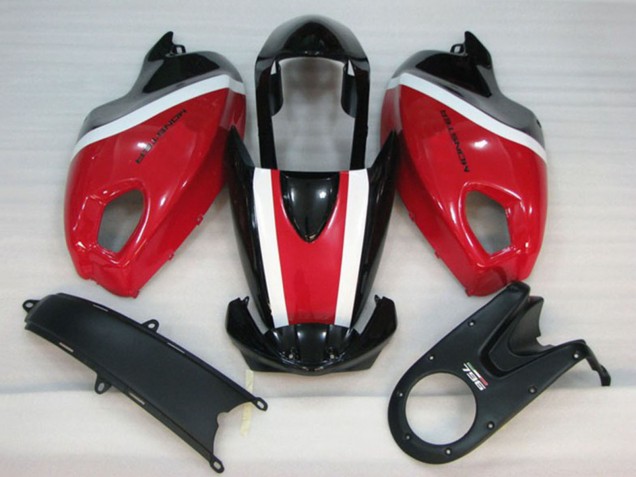 White Red Glossy Black 2008-2012 Ducati Monster 696 Motorcycle Fairing Kits