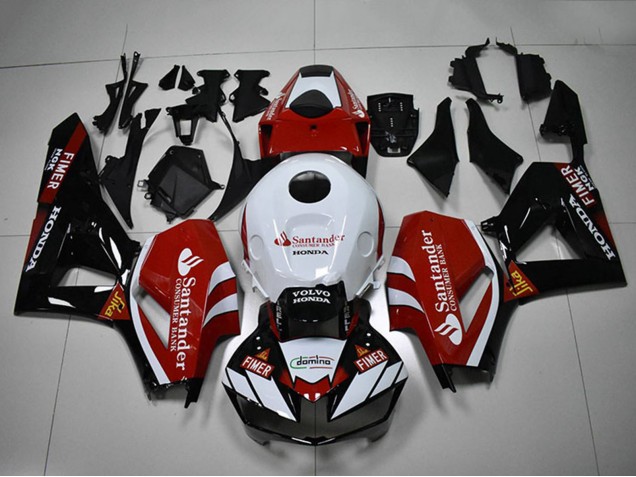White Red Glossy Black Santander 2012-2016 Honda CBR1000RR Motorcycle Fairings