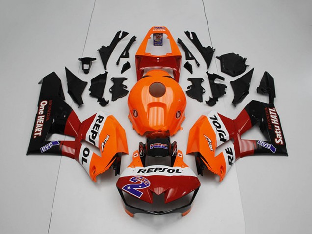 Orange White Red Glossy Black Repsol 2 2012-2016 Honda CBR1000RR Motorcycle Fairings