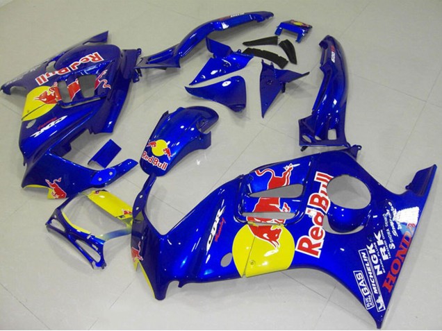 Blue Yellow Red Bull 1995-1996 Honda CBR600 F3 Motorcycle Fairings