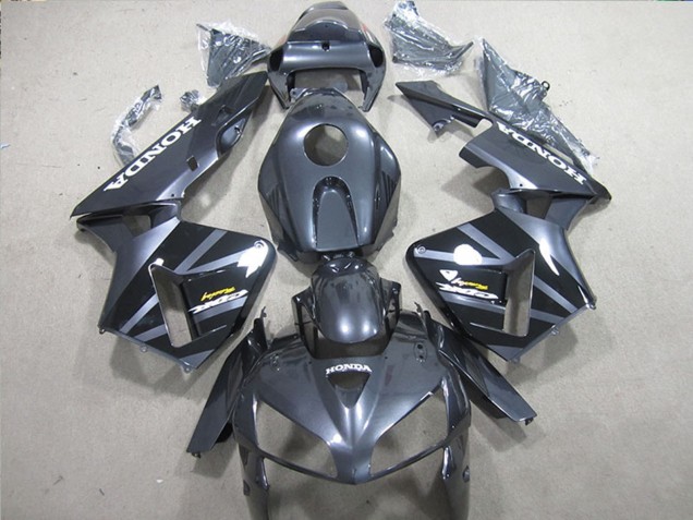 Matte Black 2005-2006 Honda CBR600RR Bike Fairings