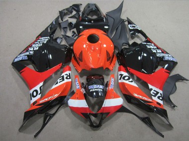 Orange White Red Glossy Black Repsol 2009-2012 Honda CBR600RR Full Motorcycle Fairings