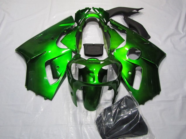 Green 2002-2006 Kawasaki ZX12R Motorcycle Fairings