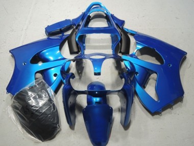 Blue 2000-2002 Kawasaki ZX6R Motorcycle Fairing