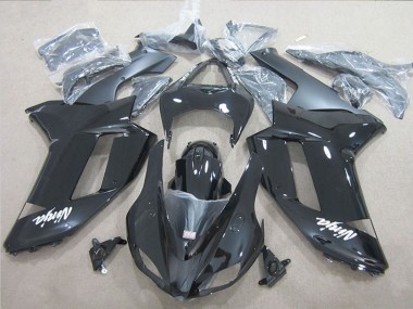 Black Ninja 2007-2008 Kawasaki ZX6R Motorcycle Fairings