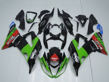 Glossy Black Green Red Blue Motocard 2013-2018 Kawasaki ZX6R Motorcycle Fairings