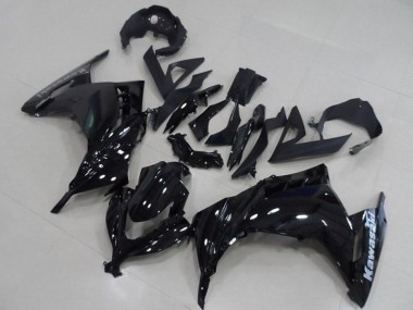 Glossy Black 2013-2018 Kawasaki ZX300R Motorcycle Fairing