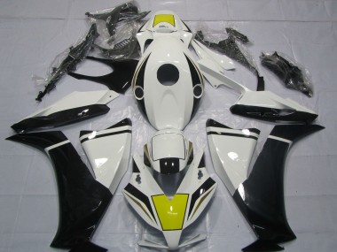 White Yellow Glossy Black 2012-2016 Honda CBR1000RR Motorcycle Fairing