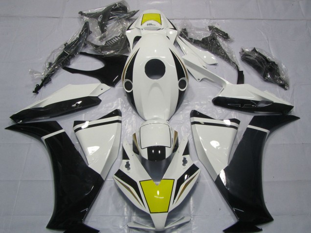 White Yellow Glossy Black 2012-2016 Honda CBR1000RR Motorcycle Fairing