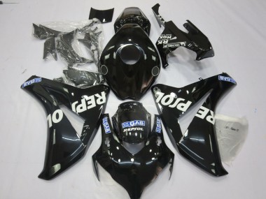 Glossy Black Blue White Repsol 2008-2011 Honda CBR1000RR Motorcycle Fairings