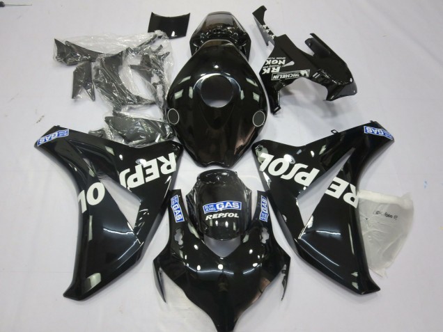 Glossy Black Blue White Repsol 2008-2011 Honda CBR1000RR Motorcycle Fairings