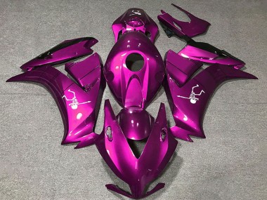 Deep Pink Glossy Black 2012-2016 Honda CBR1000RR Motorcycle Fairings
