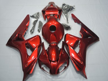 Deep Red 2006-2007 Honda CBR1000RR Motorcycle Fairings