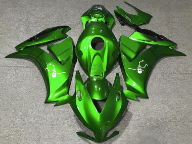 Electric Green Glossy Black 2012-2016 Honda CBR1000RR Motorcycle Fairings