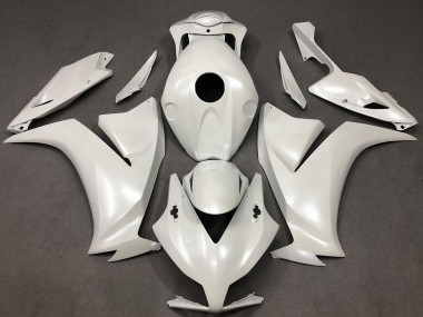 Pearl White 2012-2016 Honda CBR1000RR Motorcycle Fairings